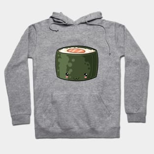 Kawaii food salmon roll Japanese style Hoodie